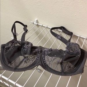 Demi Lace Bra 30E Simone Perele Délice